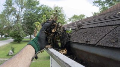 gutter cleaning by handyman